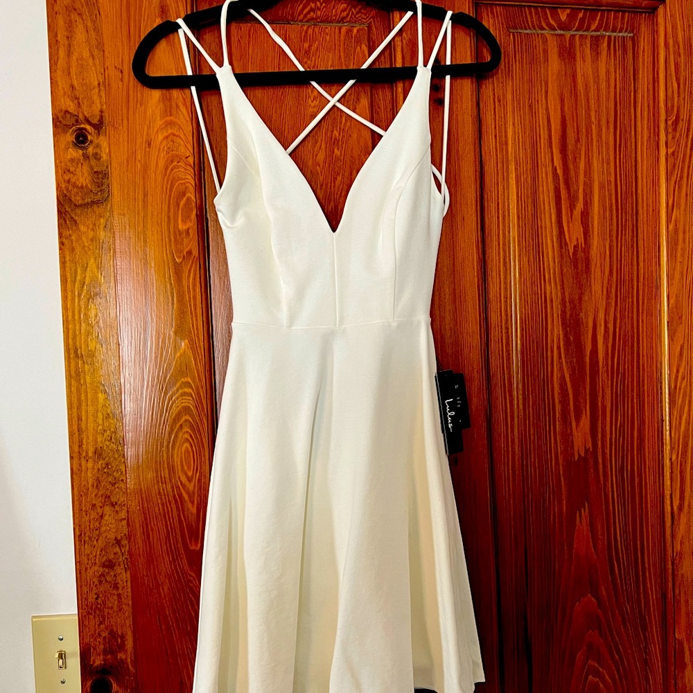 Lulu’s White Mini Dress